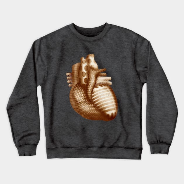 AudioHeart Crewneck Sweatshirt by ordinot